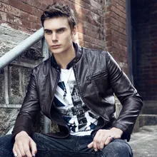 Мужские кожаные куртки, осенняя Новая повседневная мотоциклетная куртка из ПУ кожи, мужские пальто из искусственной кожи, уличная куртка, Мужская куртка-бомбер jaqueta de couro