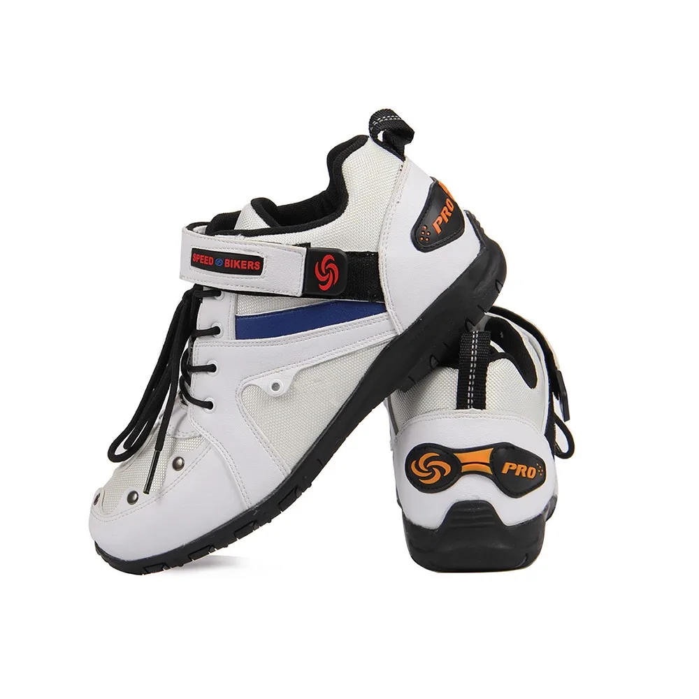 Pro-Biker скоростные ботинки для мотогонок, мотокросса, мотокросса, протектора для езды, мотоциклетные ботинки, черный, красный, белый