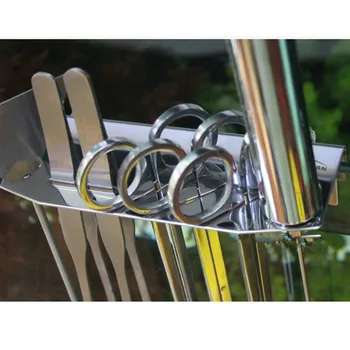 

Stainless Steel Aquarium Plant Tools Storage Rack Holder For Tweezer Scissor Tool Fish Tank Water Grass Cleaning Tool Holder