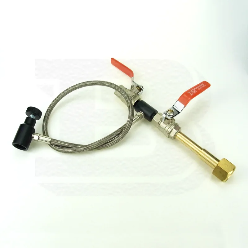 NEW Paintball PCP Deluxe Dual Valve CO2 Fill Station With 24Inch