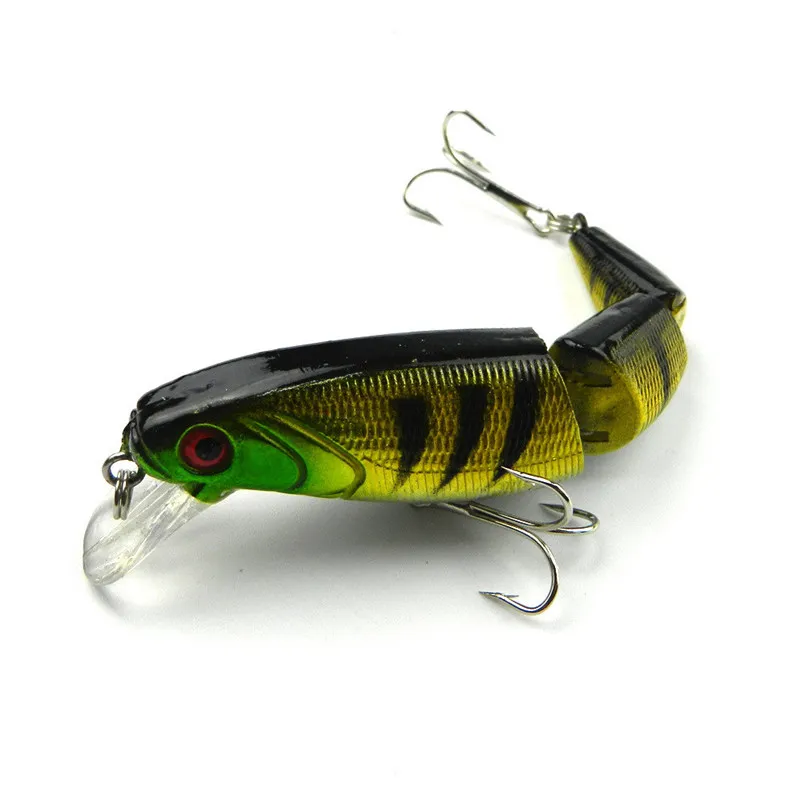 Crankbait Hard Bait Tight Wobble Slow Floating Jerkbait Lifelike RealSkin Painting Fishing Lure JM001
