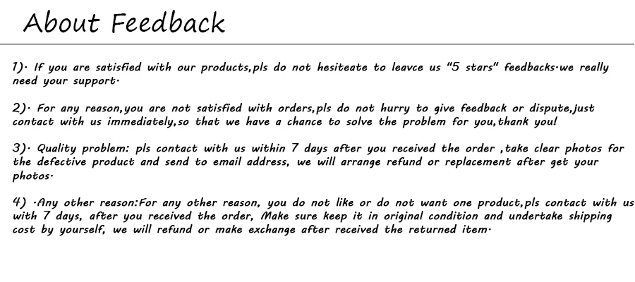 Feedback