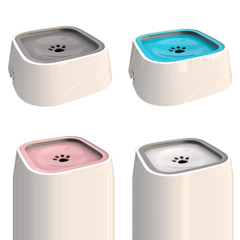 

Pet Floating Bowl Anti Splashing Not Wetting Mouth Water Feeder Anti-slip Pet Bowl