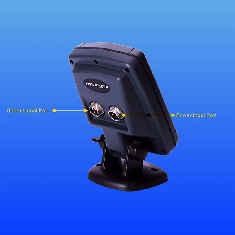 Портативный 3,5-дюймовый lcd локатор Локатор для рыб от 0,6 м до 80 м 200 кГц/83 кГц Dice Feix рыболокатор детектор глубины FF688C