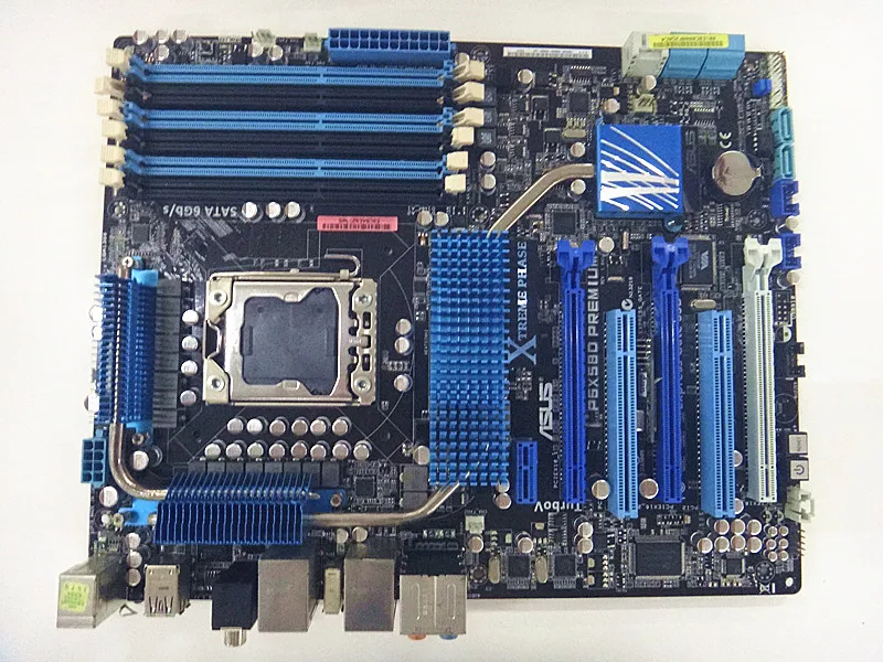 Asus P6X58D DDR3 LGA 1366 X58 материнская плата для настольного ПК I7 cpu 24 ГБ USB2.0 USB3.0 бесплатная