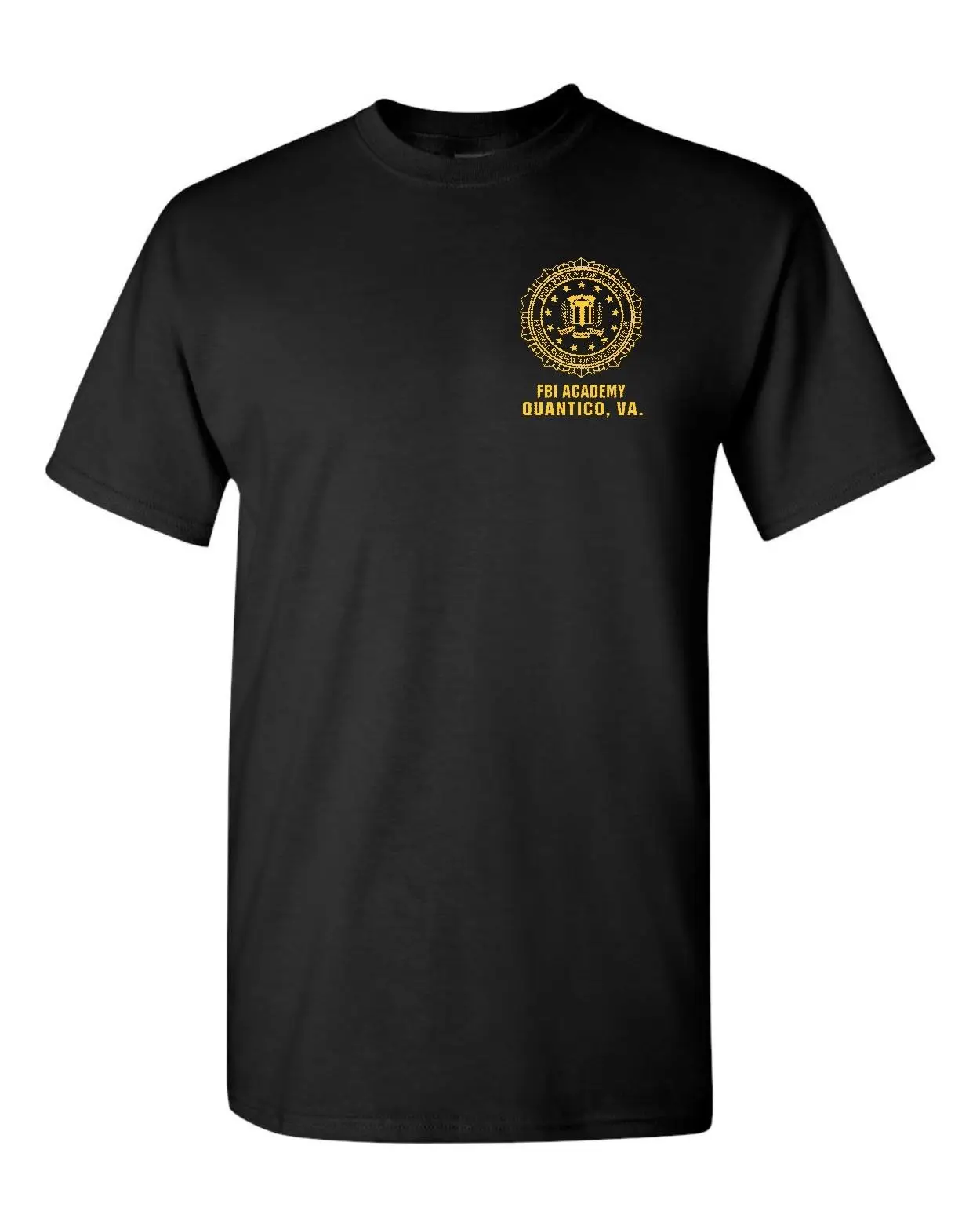 Мужская футболка FBI F. B. I Academy Quantico VA Virginia s модная 2019|Футболки| |