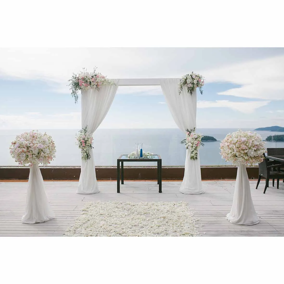 Allenjoy Wedding Backdrop Set Up Arch Outdoor Flowers Blanket Sea Sky Photo Background Photo Booth Decorations Photocall Background Aliexpress Allenjoy Wedding Backdrop Set Up Arch Outdoor Flowers Blanket Sea Sky Photo Background Photo Booth Decorations Photocall Background Aliexpress
