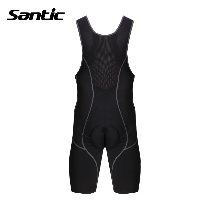 

SANTIC Coolmax Mesh Men's Bike Bicycle Cycling Cycle Sportswear Clothing 3D Paded Braces Tights Bib Shorts-Suto, 6 Size