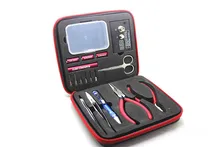 FYF74a New RDA MOD Coil Tool Kit DIY Kit For RDA RBA RTA Atomizer Professional DIY Tool Bag Coiling Kit VAPE E Cig Accessories
