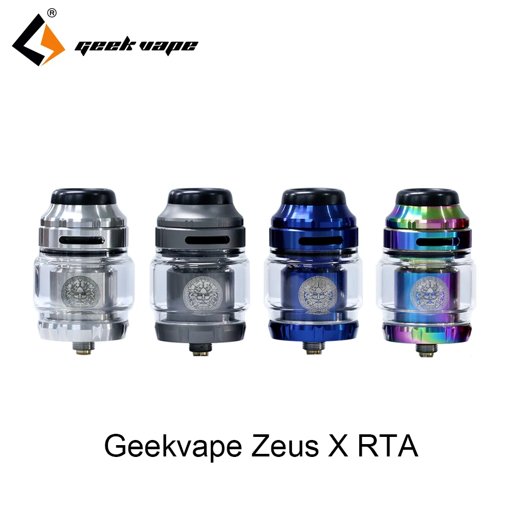 Original Geekvape Zeus X RTA 4.5ml with 810 drip tip Electronic cigarette atomizer vs zeus rta