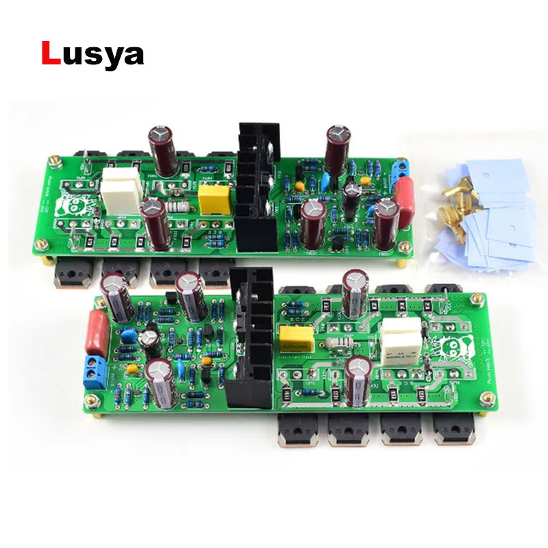 L20.5 1Pair 2 channels 250W*2 Audio Power Amplifier Board HIEND Ultra-low Distortion KEC KTB817 KT DIY KIT - ANKUX Tech Co., Ltd