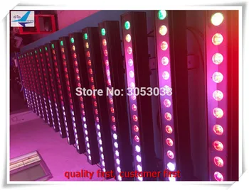 

outdoor high power 18x18w dot control rgbwa uv 6 in 1 led wash bar light for exterior building