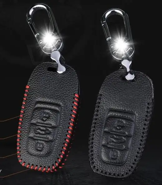 

1pc brand new automobile key bags key cases with logo key packages suitable for audi A6L A4L Q7 Q5 Q3 A3 A1