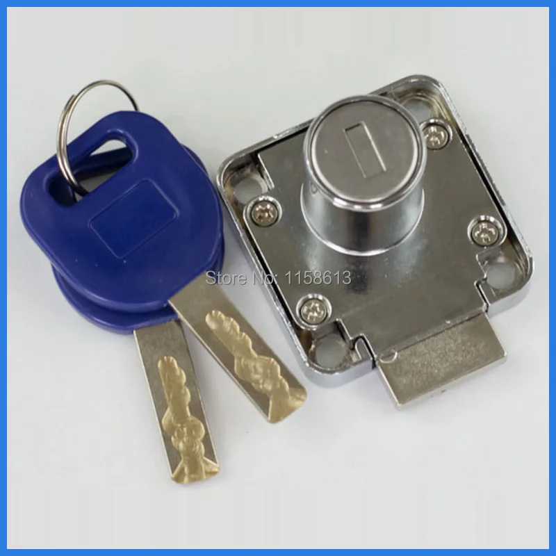 5 Pieces 22mm Cylinder 8 Discs Tumbler Mechanism Keyed Differently