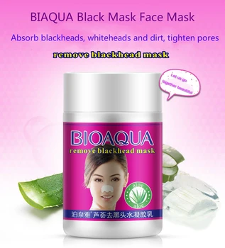 

Bioaqua Skin Care Aloe Nose Mask Anti Acne Treatment Blackheads Skin Whitening Face Mask Black head Remover Deep Cleansing Pores