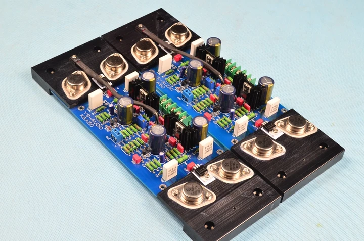 AM-90 amplifier board Refer to the Krell circuit DIY HiFi fever-level MJ15024 MJ15025 AB class 200W + | Электроника