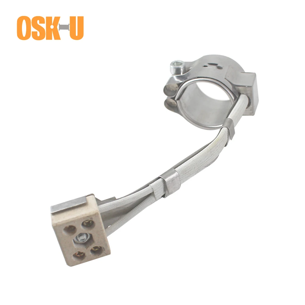 25mm ID Band Heaters 25/30/35mm Height Stainless Steel Electric Heating Element Wattage 60/70/80W for Injection Machine