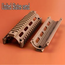 Hunting PRO Model 4AR15 Car 7 inches Length Drop in Quad Rail Two piece Design with