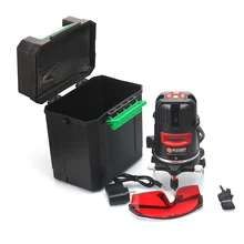 Лазерный уровень 3 линии 4 точки Профессиональный лазер 635nm функция слэша вертикальный горизонтальный самонивелирующийся крест лазерный уровень инструменты