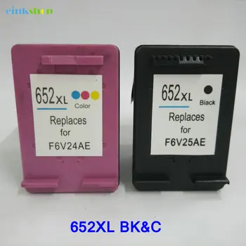 

Einkshop compatible cartridge 652 Ink Cartridge replacement For HP 652 652xl DeskJet 3635 1115 2135 3638 2138 3636 Printer ink