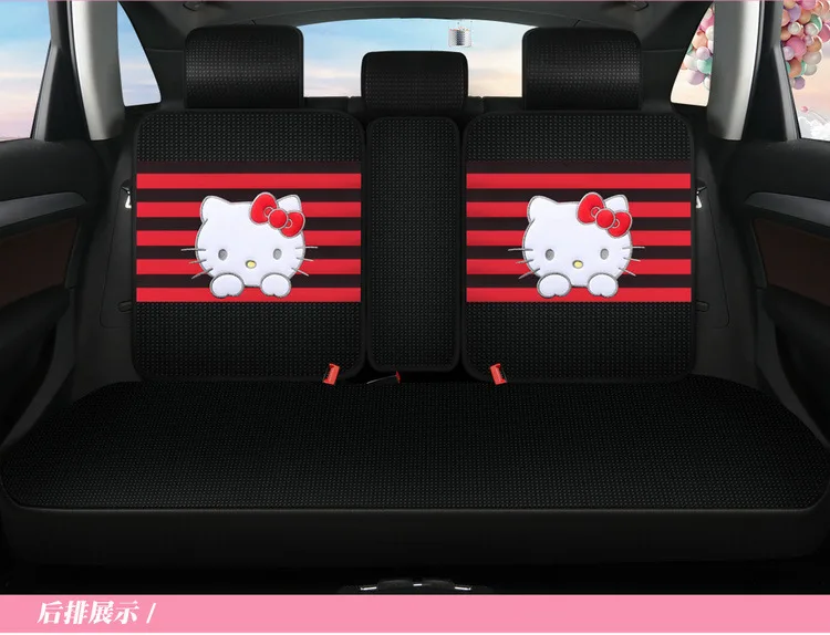 Модные милые автомобильные аксессуары hello kitty Decoracion Para Coches Asientos покрывало для автомобильного сиденья