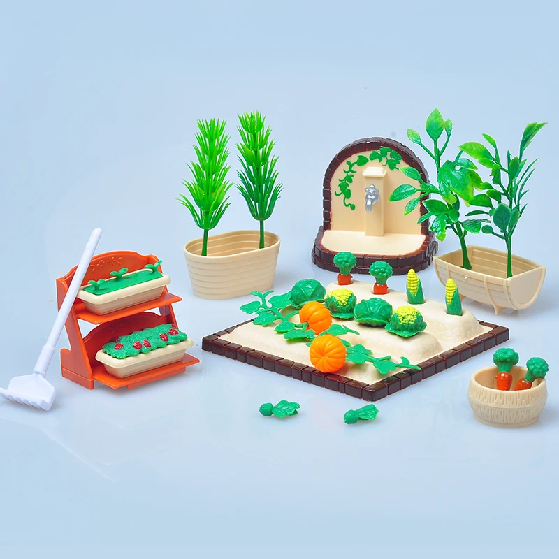 حار 1:12 متوافق الغابات الأسر الأثاث اللعب دمية أريكة البيانو الجدول أثاث مصغر مجموعات الأطفال دمى هدايا