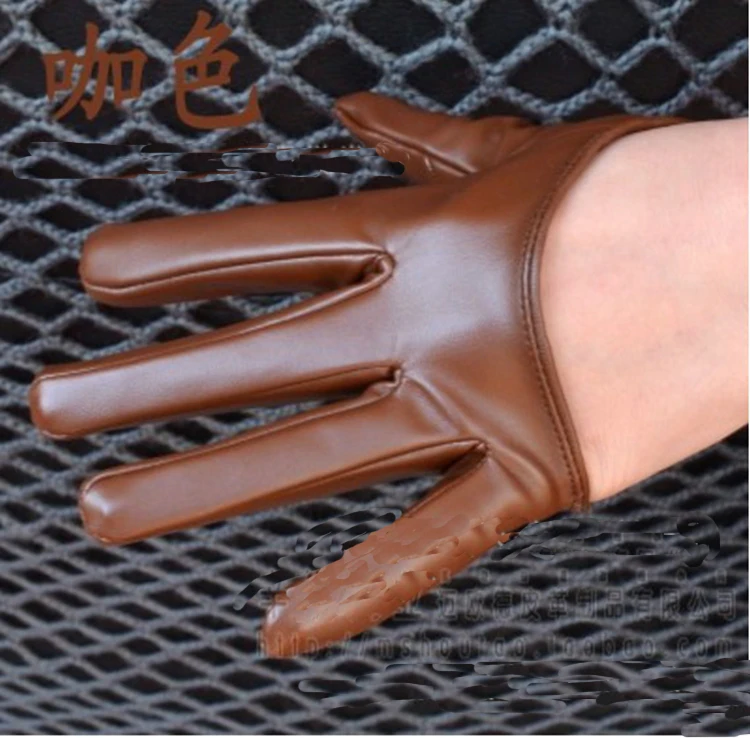 GTGLAD новый дизайн Соблазнительные кожаные перчатки для вечерние для женщин половина ладони искусственная кожа Прихватки мангала партии