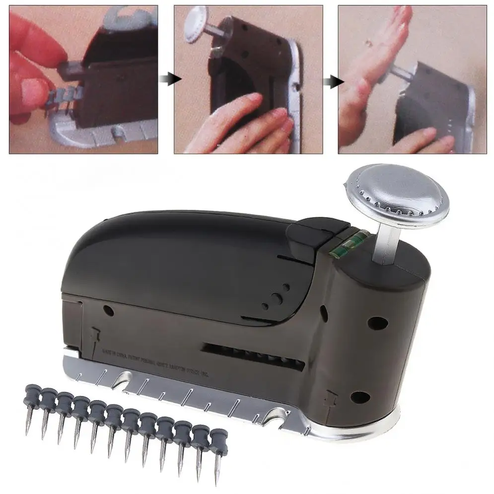 

47pcs/set Insta Hang Seamless Convenient Wall Stud Nail with Durable Hard Wall Hook Hanging Tool for Home