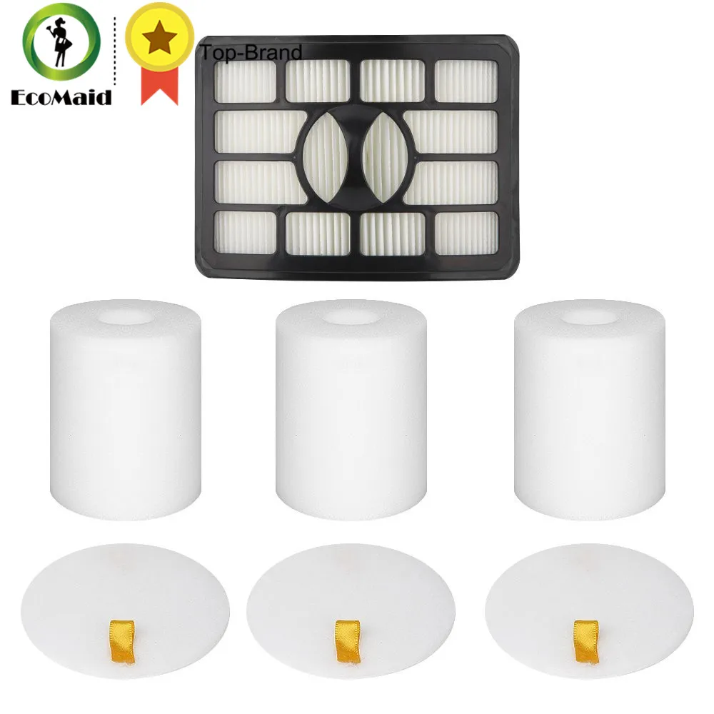 3 Foam Filter and 1 Hepa Filter for Shark Rotator Pro Lift away Nv500