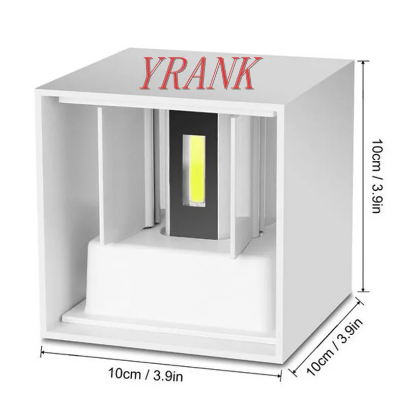 Современный светодиодный настенный светильник, уличный IP65 водонепроницаемый светильник, алюминиевый регулируемый настенный светильник, декоративный светильник