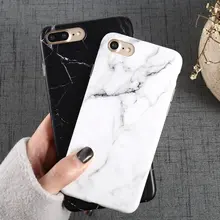 Роскошный мраморный узор i 8 чехол для iPhone 8 плюс Чехол для iPhone 8 плюс черный телефон Аксессуары Coque X 7 плюс 6 S 5 S SE