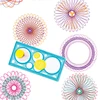 1 Pc spirographe règle géométrique outils de rédaction papeterie pour les étudiants ensemble de dessin apprentissage Art ensembles cadeau créatif pour les enfants ► Photo 1/6
