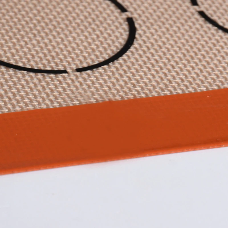16.5x11.8inch macaron mat macaroon rug 20 circles indents silicone glassfiber Macaron Baking Sheet