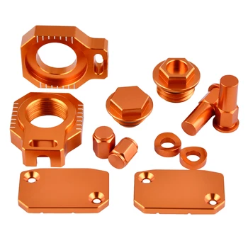 

For KTM SX SXF XC XCF 125 150 250 300 350 450 2013-2020 2019 Brake Clutch Reservoir Cover Cap Kit Oil Filler Plug Axle Blocks