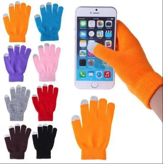 

Winter Soft Warm Capacitive Smartphone Touch Screen Gloves