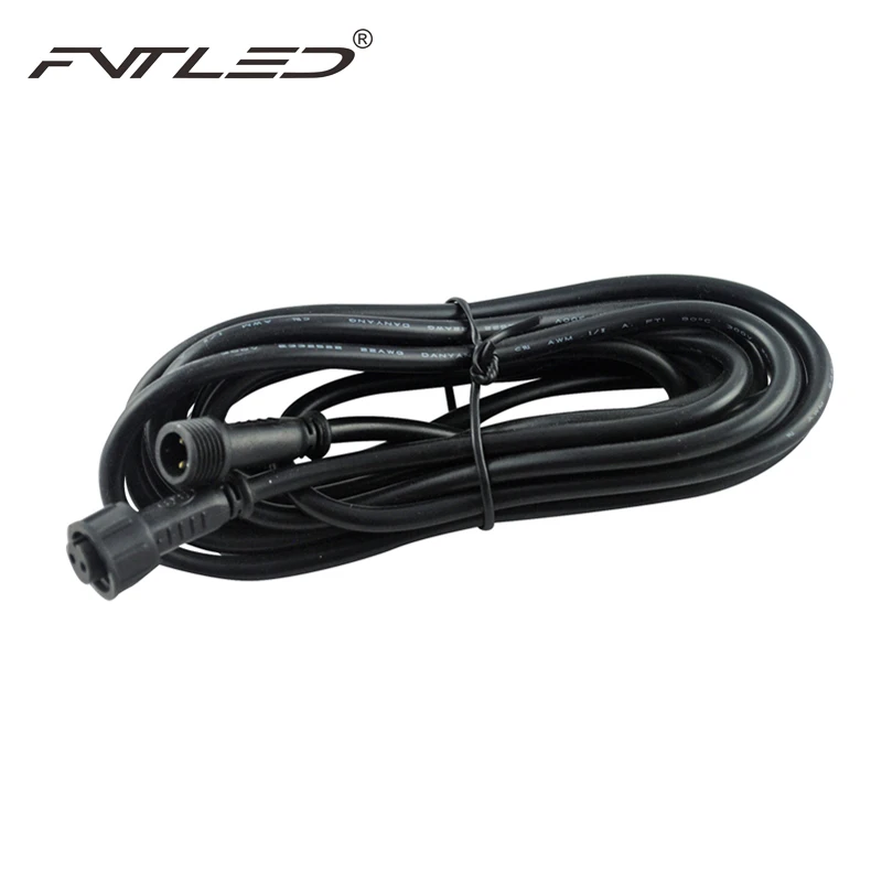 5X IP65 3Pin 18AWG LED étanche Fil Connecteurs de Câble Interrupteur Connector