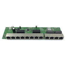 4 POE 48v 10 Порт gigabit Неуправляемый коммутатор poe switch, 8*100/1000 Мбит/с POE порта; 4*10/100/1000 Мбит/с на ссылку порт; NVR порт 280 м