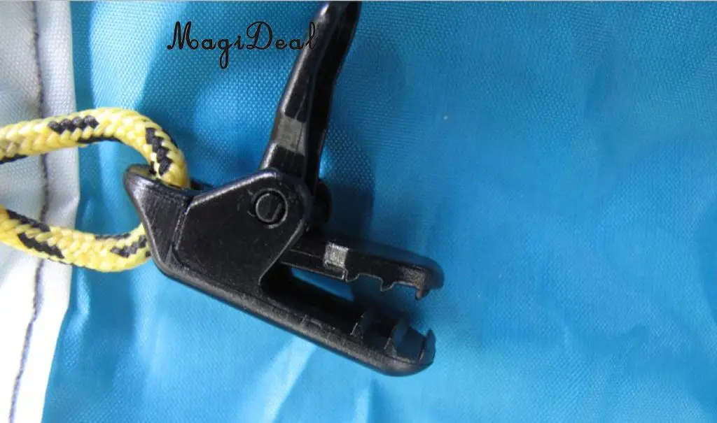 MagiDeal 10 x Awning Clamp Tarp Clips Snap Hangers Tent High Quality Camping Survival Tighten Tool for Camping Hiking Accessory