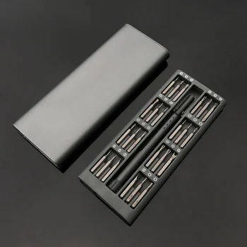 

25Pcs/Set Multi-Tools Multifunction Magnetic Screwdriver Set Repair Kit with Alloy Case TN99