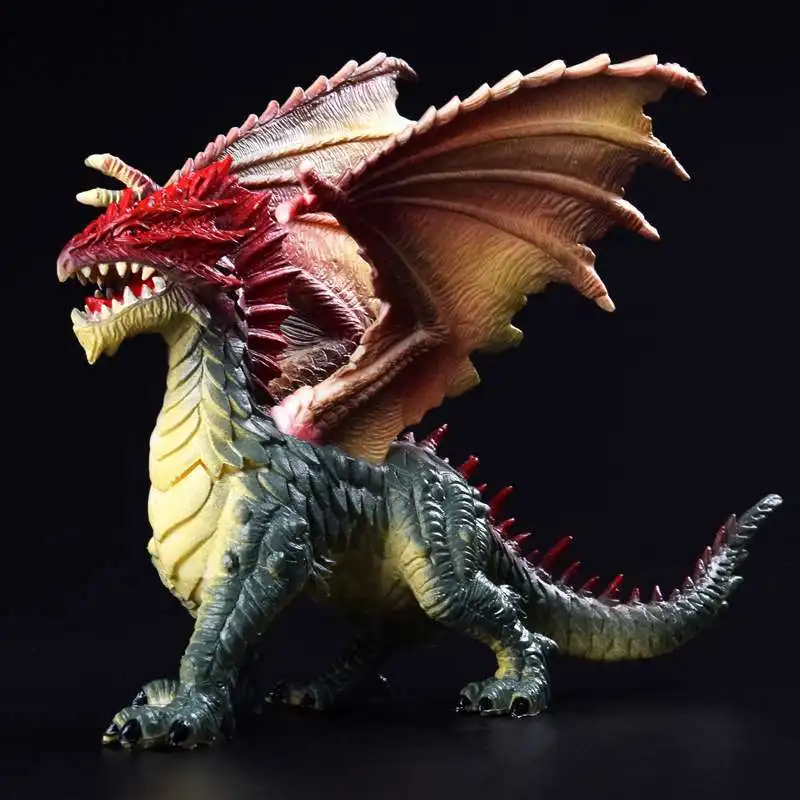 24cm Simulation Magic Dragon Dinosaurs Colorful Animal PVC Action Figure Toy Doll Model Decoration Kid Adult