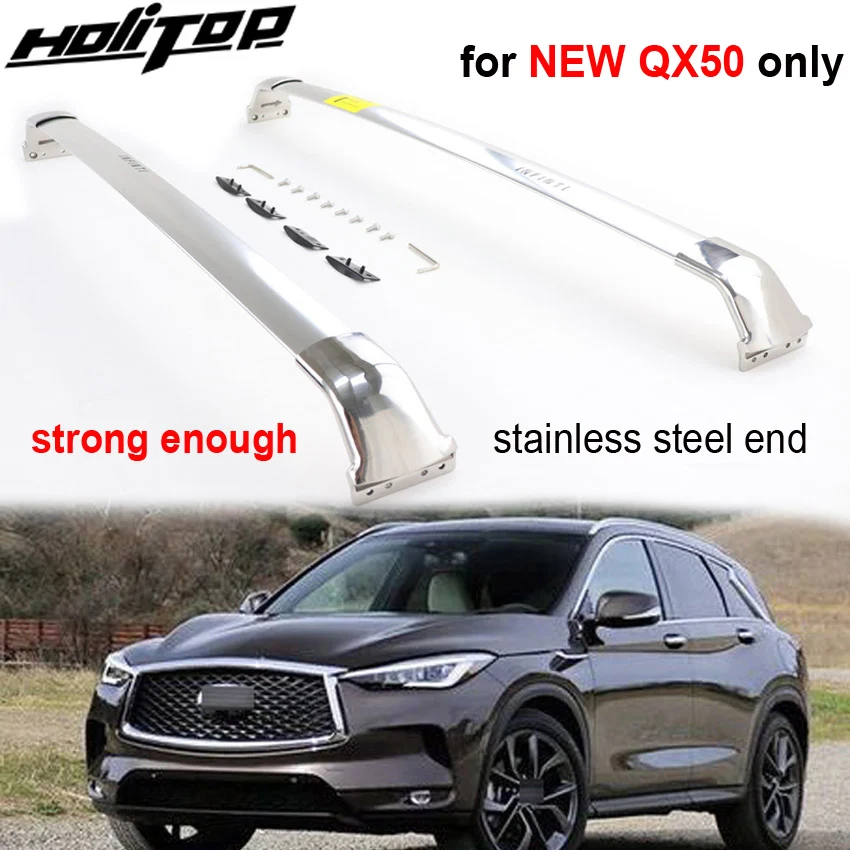 Новое поступление поперечная рейка на крышу для INFINITI New QX50 2018 2019 2020 нагрузка 150 кг