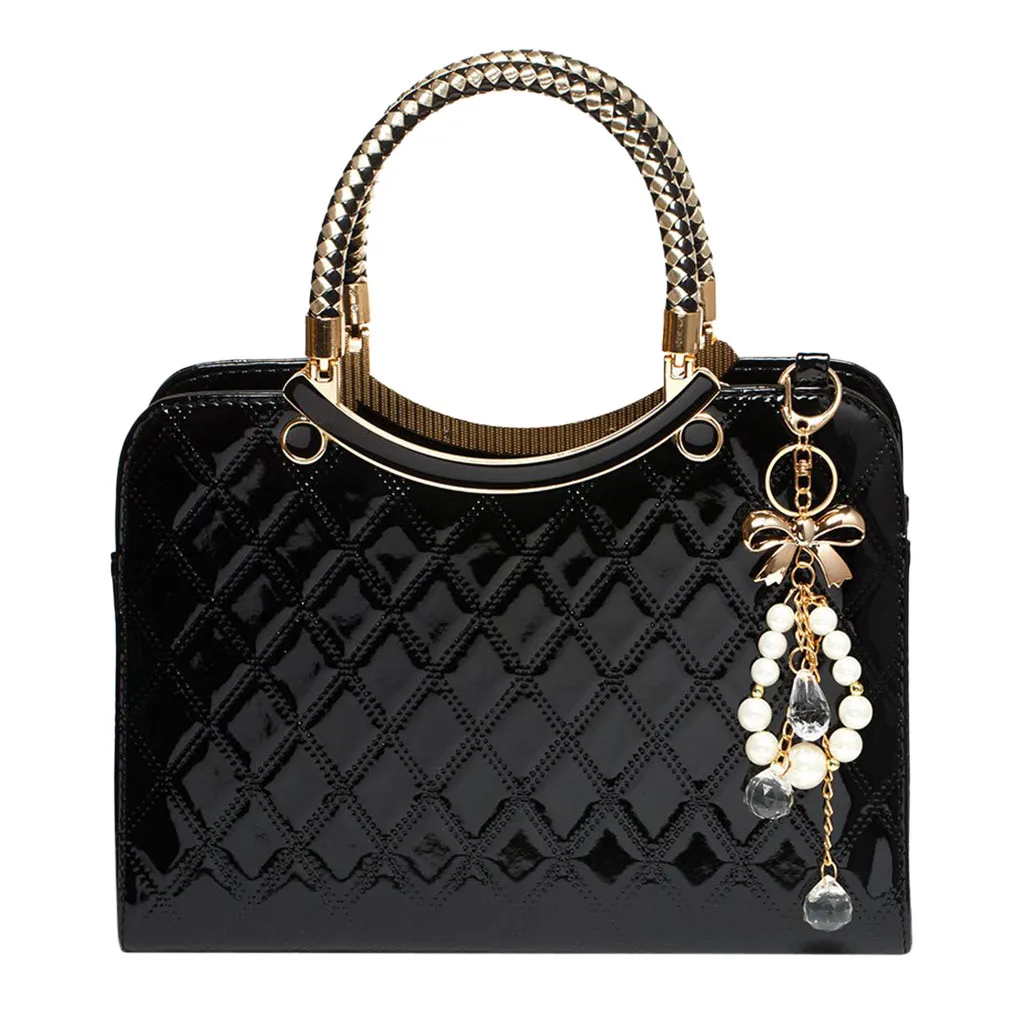 

Fashion bags for women 2019 Ladies Solid Bowknot Beading Casual Tote Handbag Zipper Shoulder bolsa luxury sac a main clutch