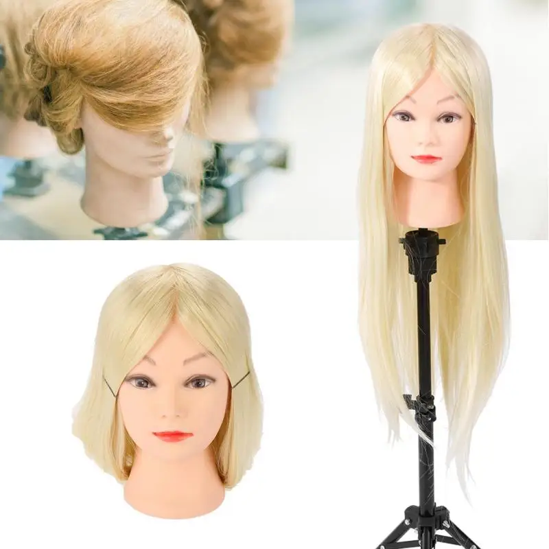 

Hair Styling Practice Hairdressing Training Wig Mannequin
