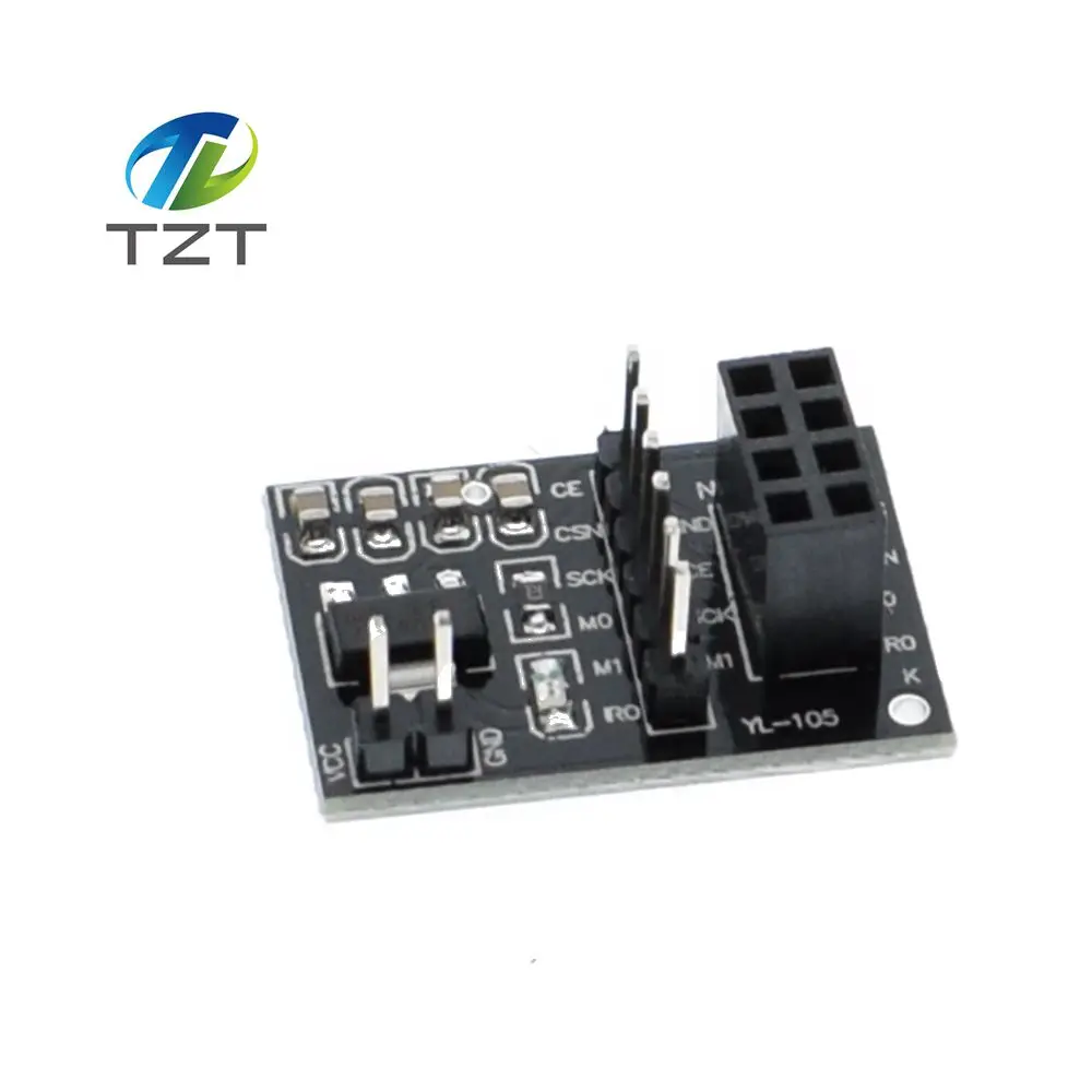 

1pcs New Socket Adapter plate Board for 8Pin NRF24L01 Wireless Transceive module 51