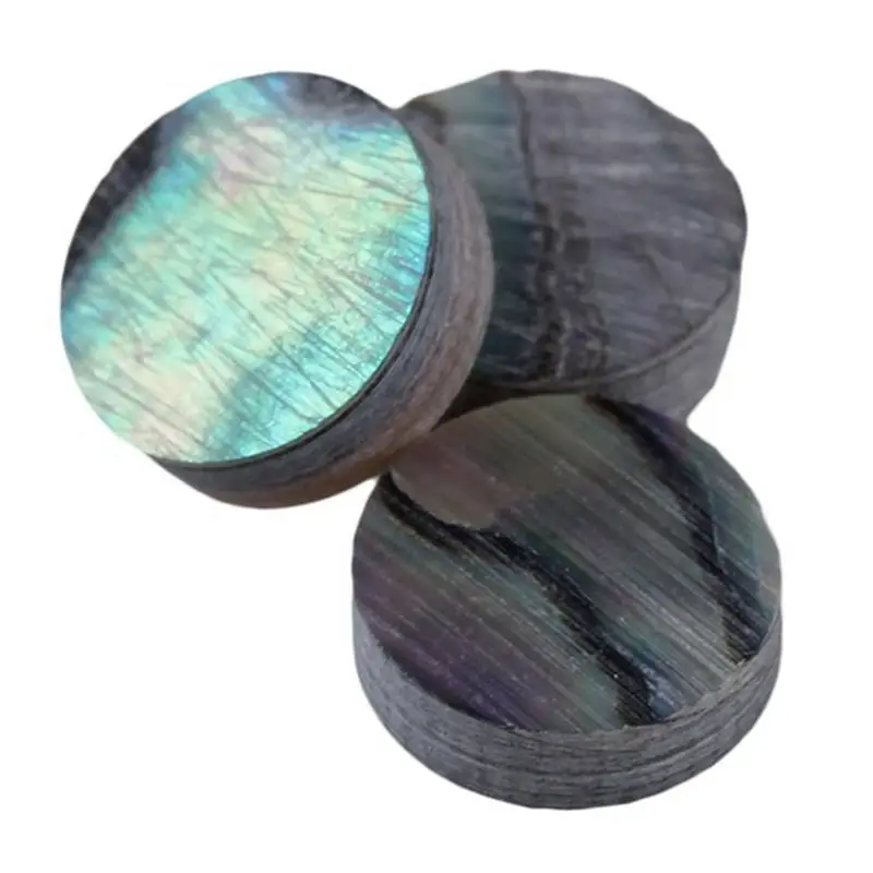 12 шт. Новая Зеландия abalone Luther Dots Inlay 6 мм Fret боковой маркер для гитары укулеле