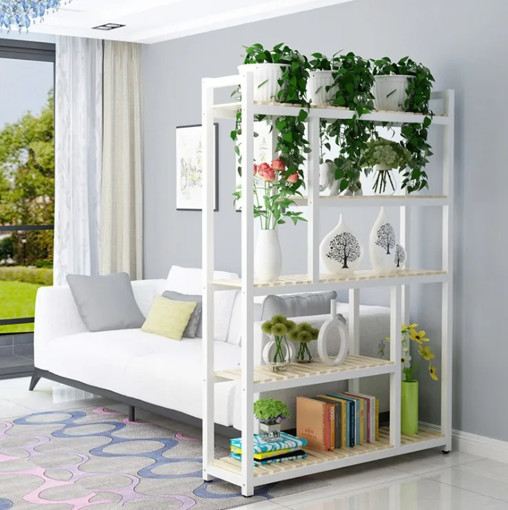 

5 Layer Flower Storage Rack Holder Garden Rack Stand Plant Shelves Flower Succulents Carbonized Stand for sitting room
