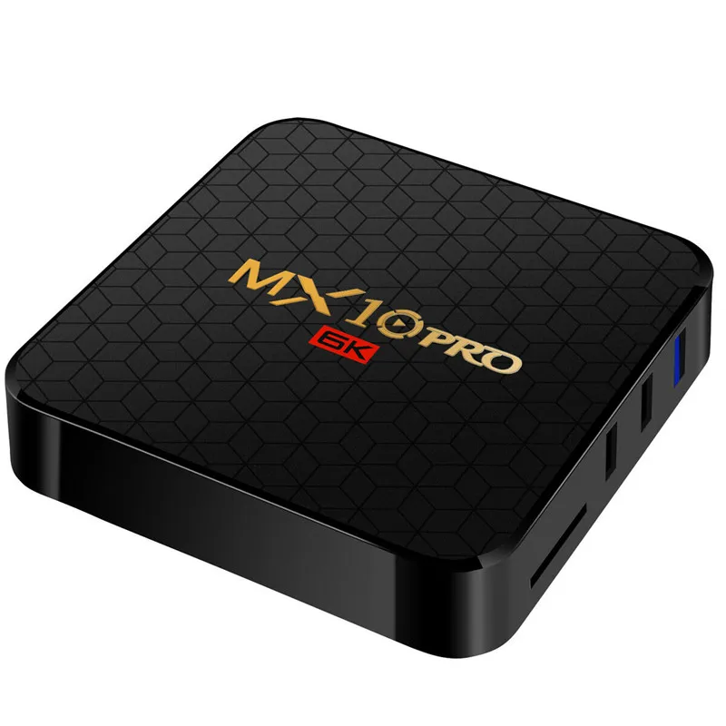 ТВ-бокс SMART Android 9,0 6 K MX10 Pro WiFi KDLPAY Quad основной игрок HDMI 2,0 Ultra high definition tv BOX