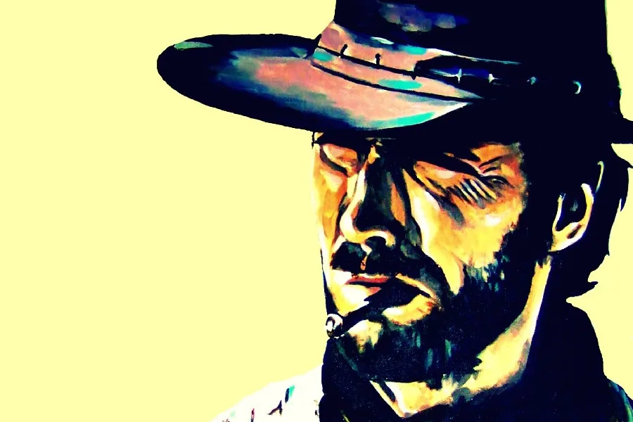 Hot The Good The Bad And The Ugly Movie Poster Clint Eastwood Lee Van Cleef Fabric Silk Poster Print Great Pictures On The Wall Silk Poster Movie Posterclint Eastwood Aliexpress