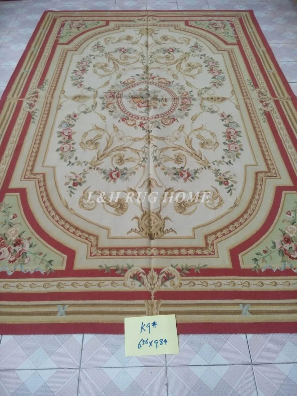 2x3 м французские ковры aubusson для украшения дома, французский abusson ручная переплетение шерстяной ковер