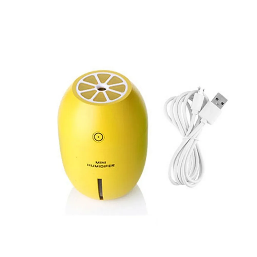

Lemon Shape Air Humidifier Household Desk Office Car Night Light Mist Maker Creative Car Atomizer Air Purifier